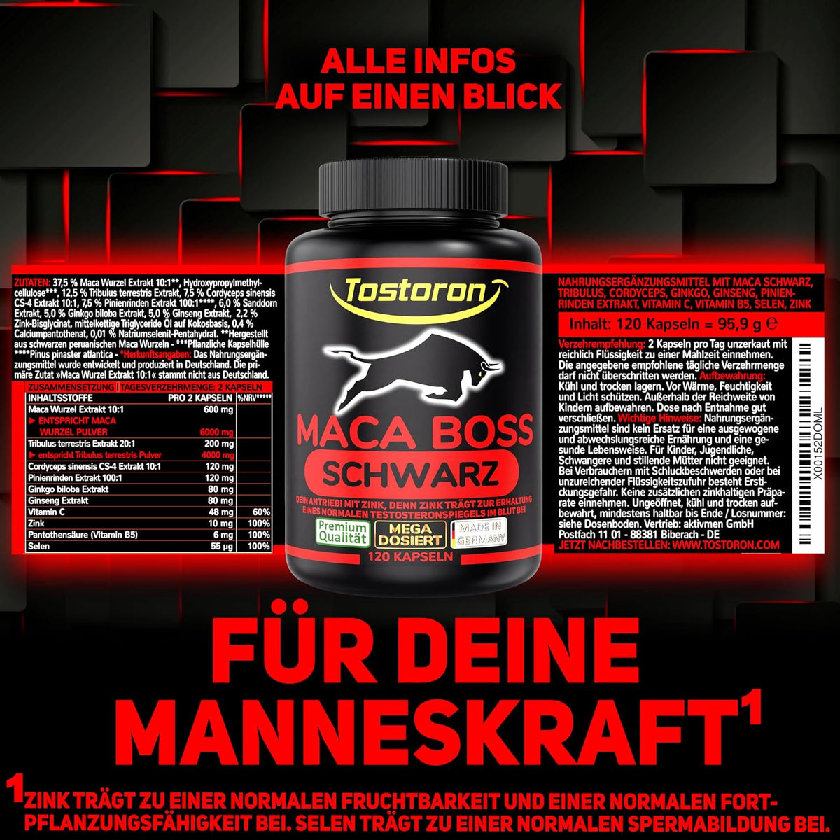 MACA 6000 SCHWARZ