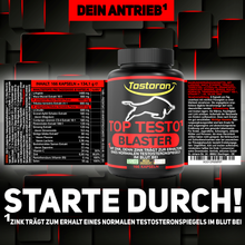 Lade das Bild in den Galerie-Viewer, TOP TESTO BLASTER mit Zink - trägt zum Erhalt eines normalen TESTOSTERONSPIEGELS bei