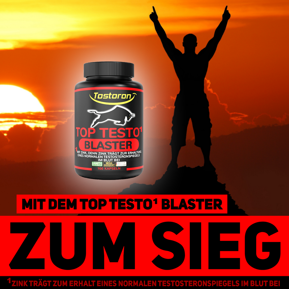 Die VOLLE LADUNG Tostoron - mit 14 Inhaltsstoffen