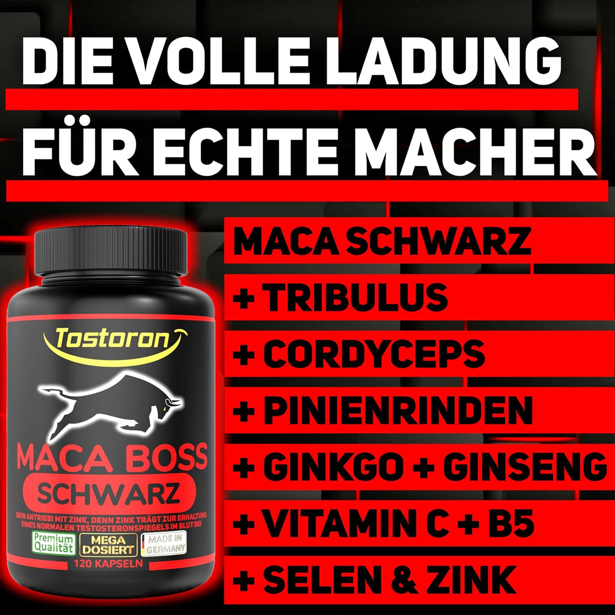 MACA 6000 SCHWARZ