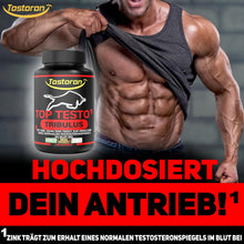 Lade das Bild in den Galerie-Viewer, TOP TESTO¹ TRIBULUS ¹mit Zink - trägt zum Erhalt eines normalen TESTOSTERONSPIEGELS bei
