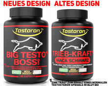 Lade das Bild in den Galerie-Viewer, BIG TESTO BOSS mit Zink - trägt zum Erhalt eines normalen TESTOSTERONSPIEGELS bei
